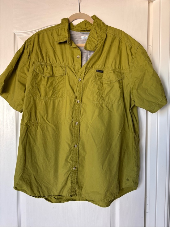 Columbia Other - Columbia Omniwick Sun Shirt Men’s XXL Short Sleeve Vented Button Up Light Weight